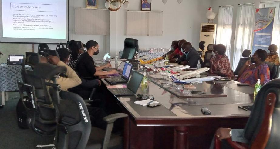 BAGASOO’s Technical Mission to Assist Liberia Civil Aviation Authority Commences in Harbel