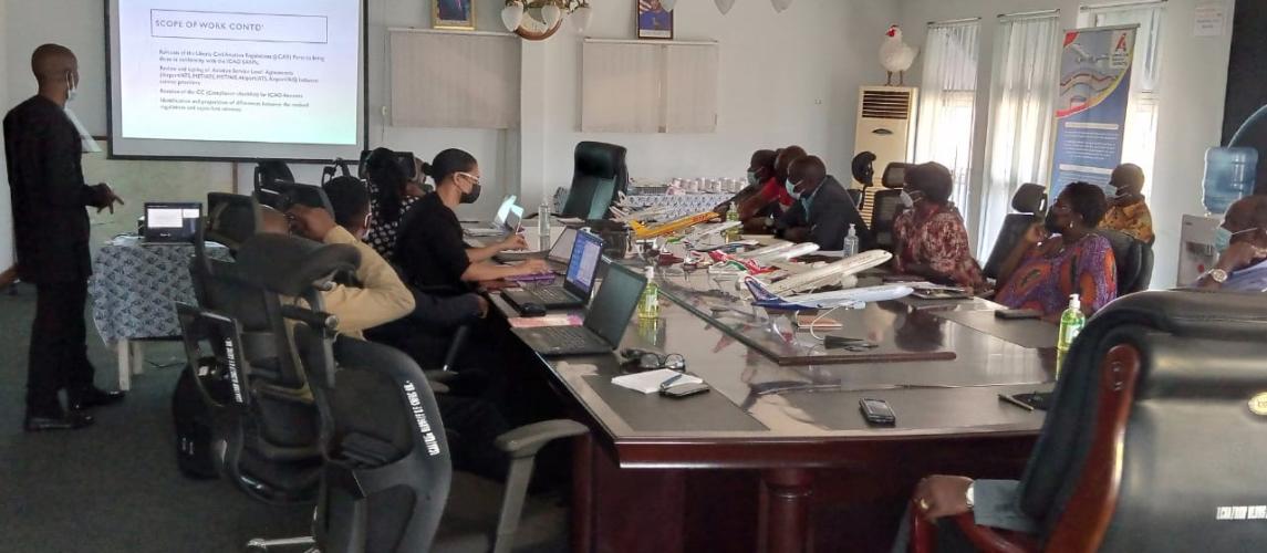 BAGASOO’s Technical Mission to Assist Liberia Civil Aviation Authority Commences in Harbel