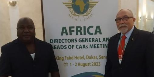 African CAA Chiefs and Director Generals gathered for a two-day meeting of aviation stakeholders on August 1-2, 2023, in Dakar, Senegal.