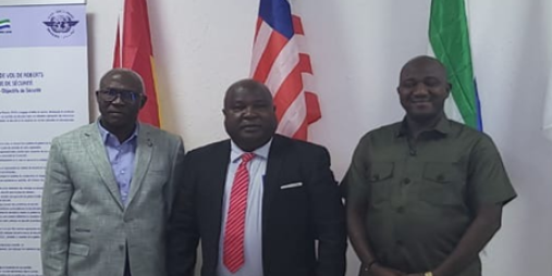 Hon. Sekou Oumar Thiam of Guinea, Atty. George S. Mulbah of Liberia and Dr. Morris T. Baio of Sierra Leone